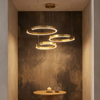 Modern chandelier light fixture for elegant living room decor