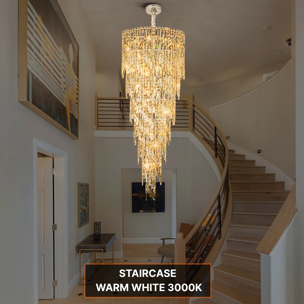 Drift Staircase Chandelier