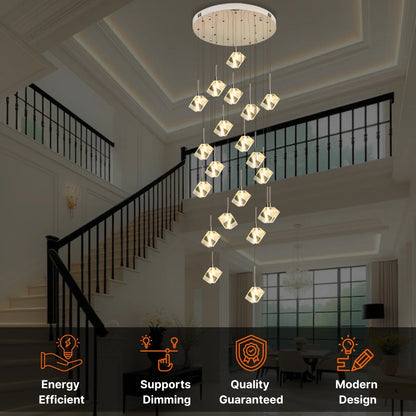 Cube Entryway Pendant Light