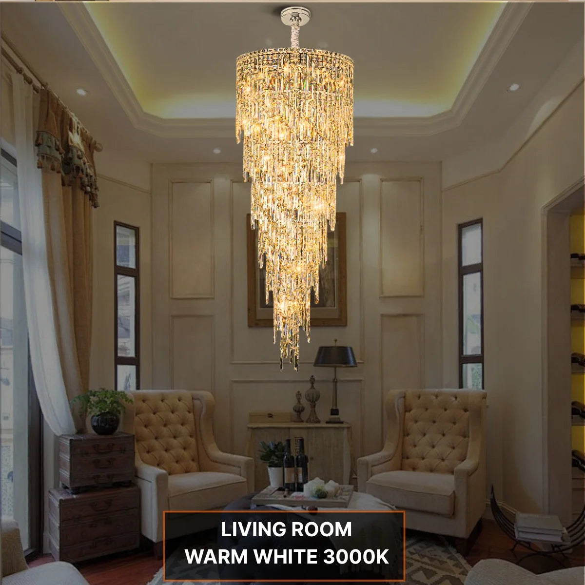 Drift Staircase Chandelier