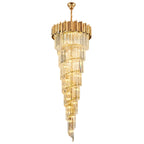 Large entryway chandelier for high ceiling home lighting in the US