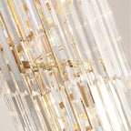 YOOGEE luxury staircase chandelier for high ceiling entryway lighting