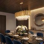 Luxury pendant lighting fixture for dining room and kitchen island