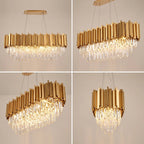 Luxury pendant lighting fixture for dining room and kitchen island