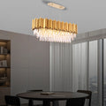 rectangular dining room chandeliers