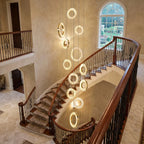 Contemporary chandelier lighting fixture for luxury home decor