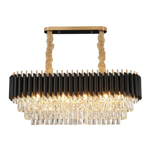 YOOGEE linear pendant light for kitchen and dining room lighting