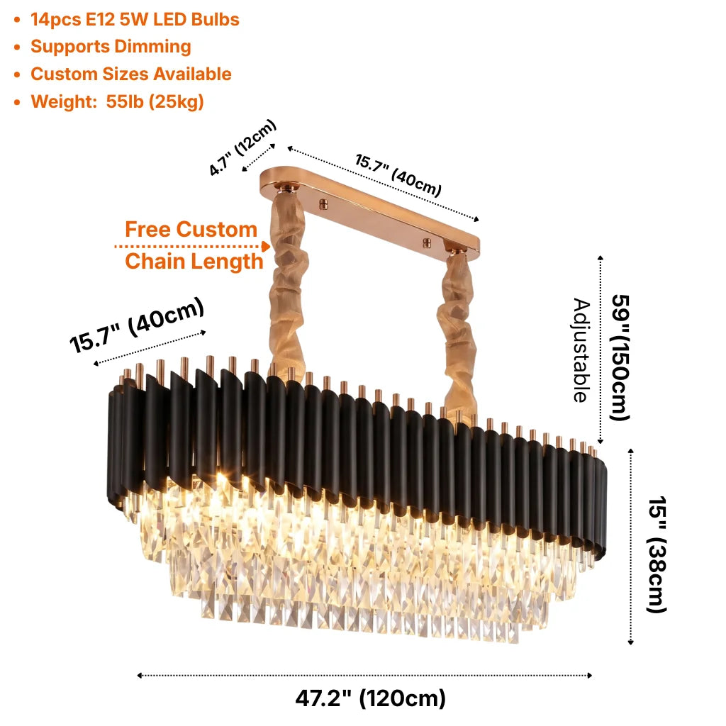 YOOGEE modern pendant light for kitchen island lighting