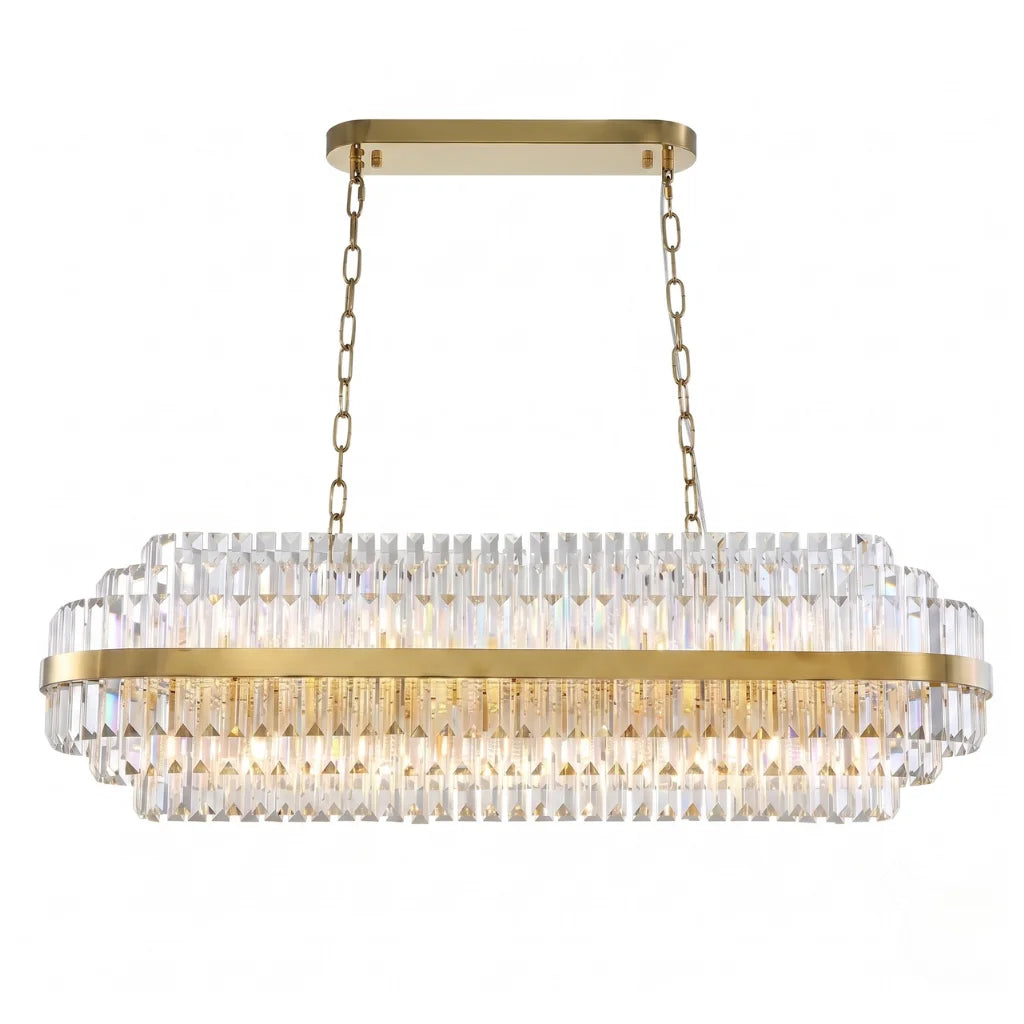 YOOGEE linear pendant light for kitchen and dining room lighting
