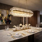 Luxury pendant lighting fixture for dining room and kitchen island