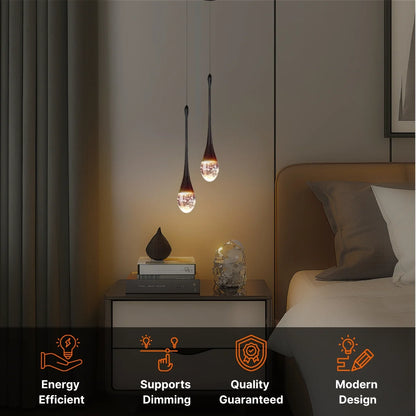 Drop Kitchen Pendant Lights Black