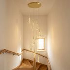 YOOGEE statement chandelier for dining room and foyer lighting