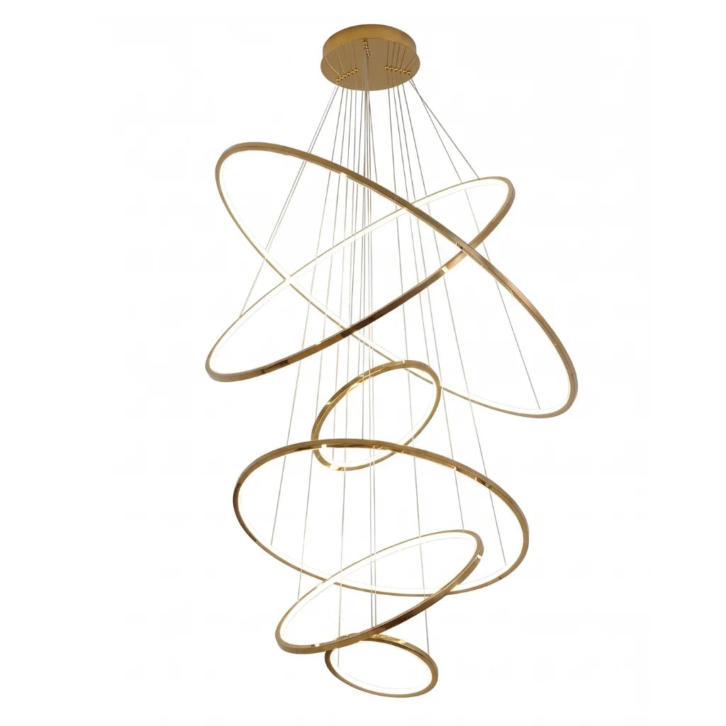 Luxury ceiling chandelier for upscale American home interiors