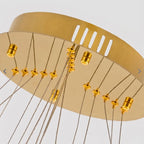 Luxury ceiling chandelier for upscale American home interiors
