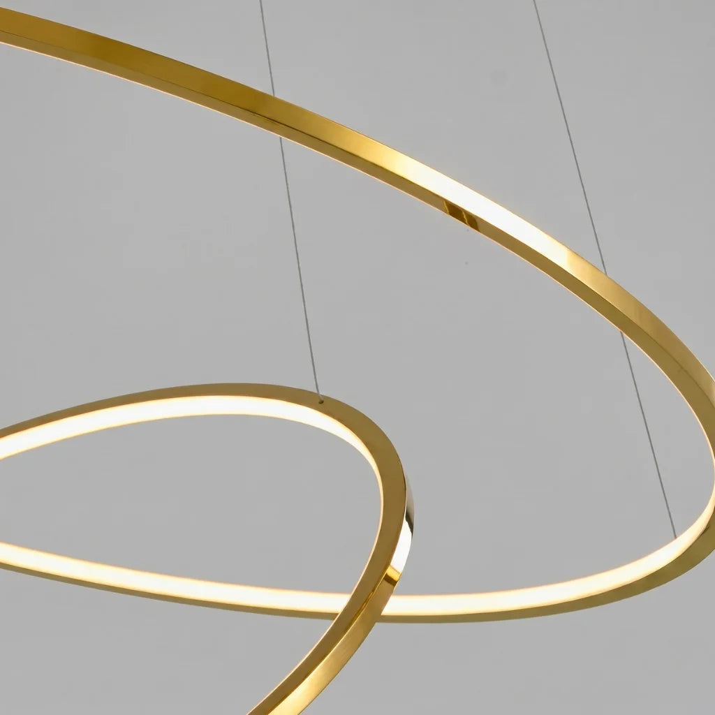 YOOGEE statement chandelier for dining room and foyer lighting