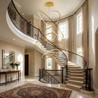 YOOGEE luxury crystal chandelier for modern dining room lighting