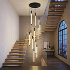 YOOGEE statement chandelier for dining room and foyer lighting
