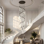 Contemporary chandelier lighting fixture for luxury home decor