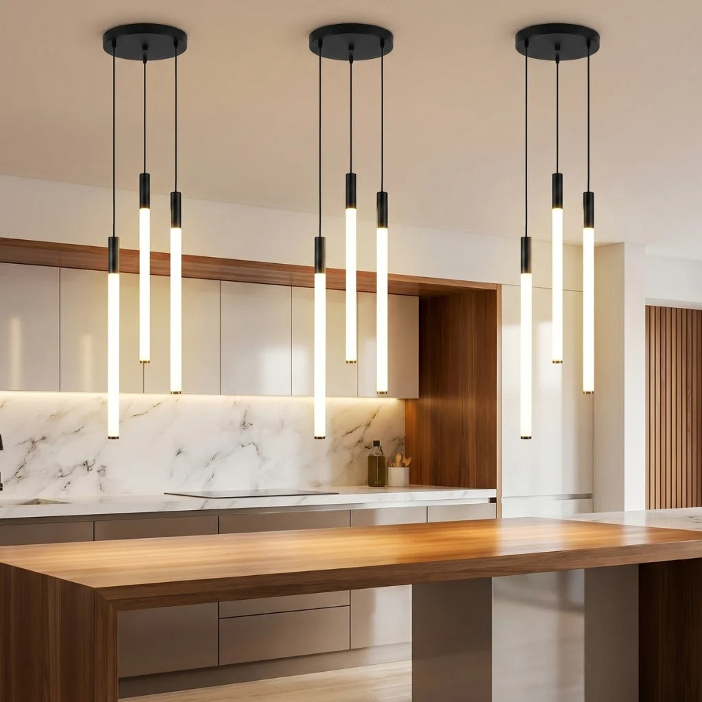 Revolving Modern Spiral LED Staircase Chandelier for Tall Foyers & Stairwells