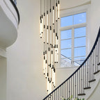 Luxury ceiling chandelier for upscale American home interiors