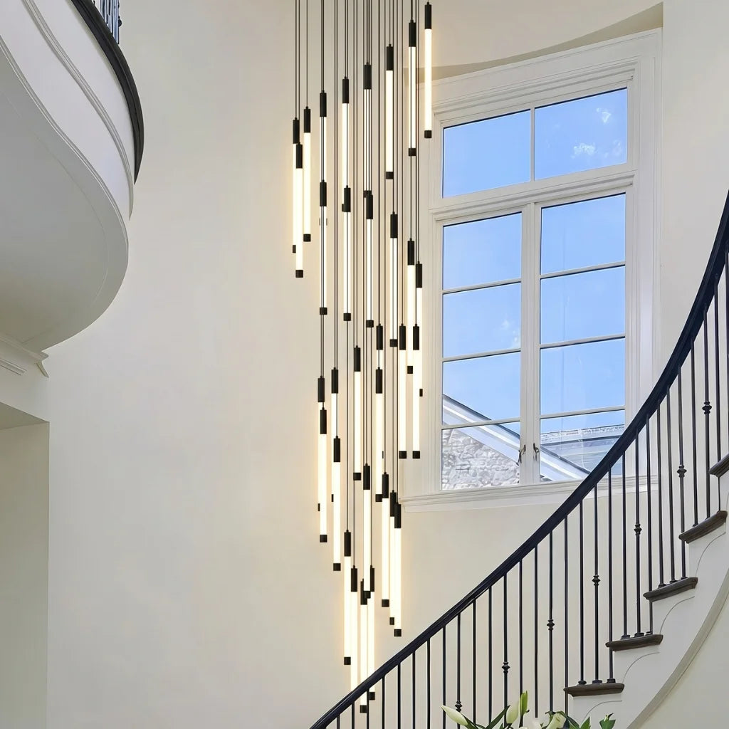 Luxury ceiling chandelier for upscale American home interiors