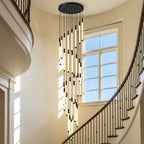 YOOGEE statement chandelier for dining room and foyer lighting