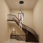 YOOGEE statement chandelier for dining room and foyer lighting