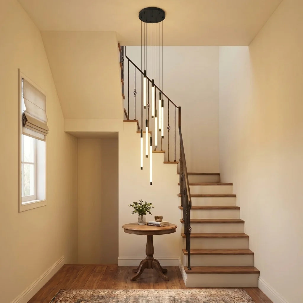 YOOGEE luxury crystal chandelier for modern dining room lighting