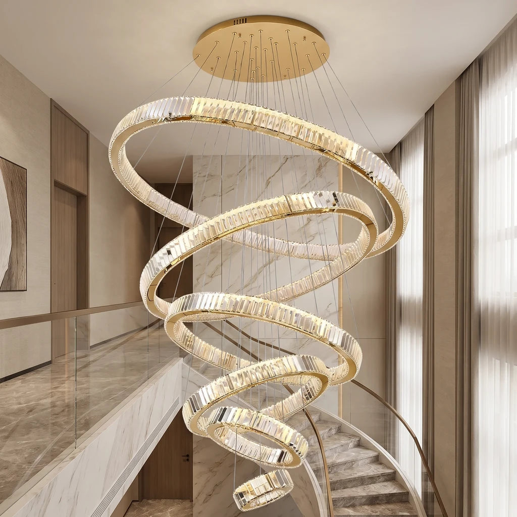 Contemporary chandelier lighting fixture for luxury home decor