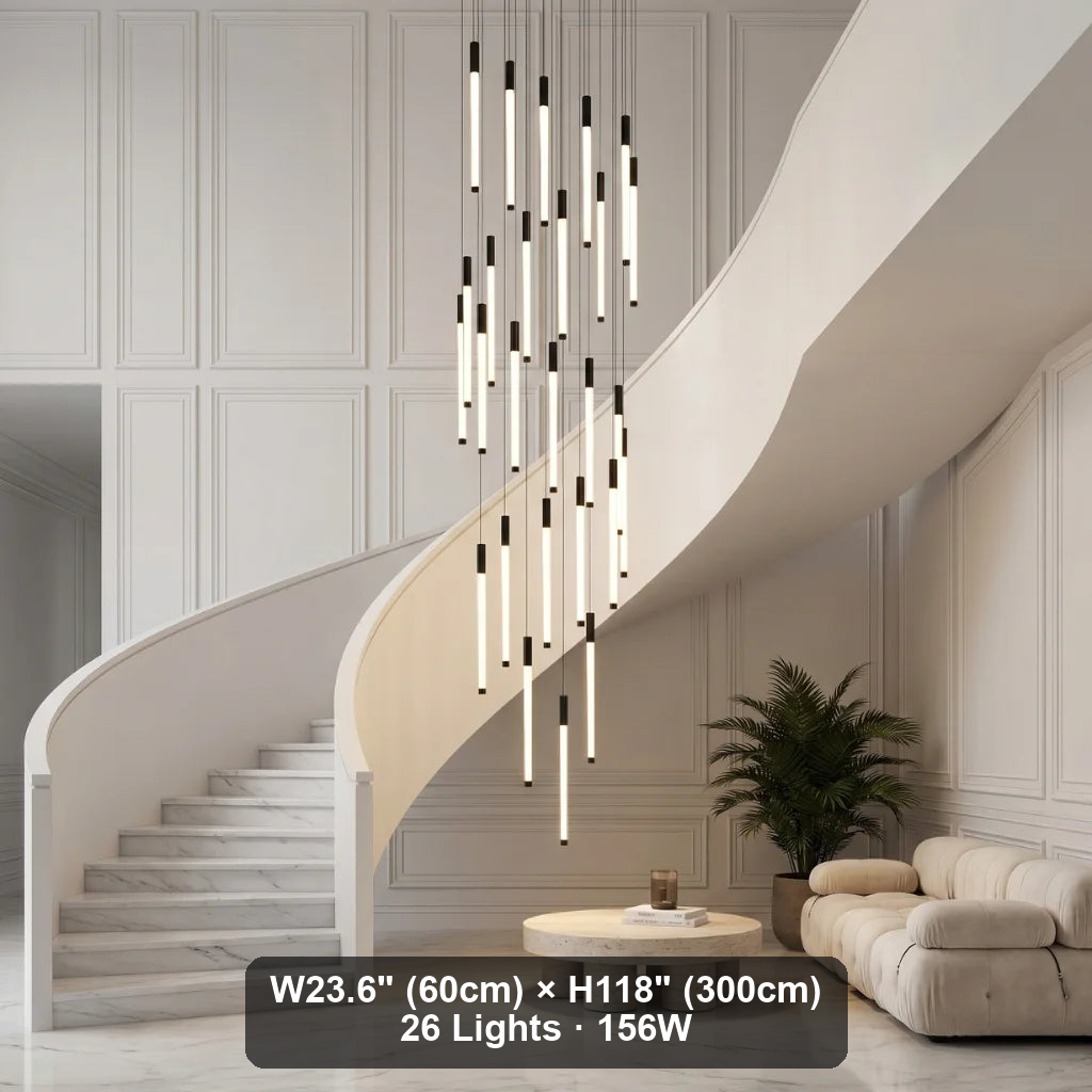 YOOGEE luxury crystal chandelier for modern dining room lighting