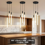 YOOGEE statement chandelier for dining room and foyer lighting
