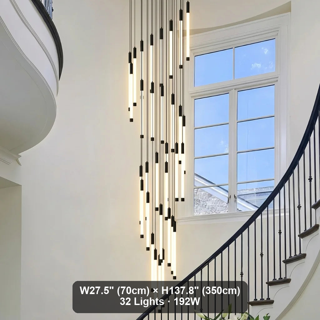 Luxury ceiling chandelier for upscale American home interiors