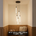 YOOGEE luxury crystal chandelier for modern dining room lighting