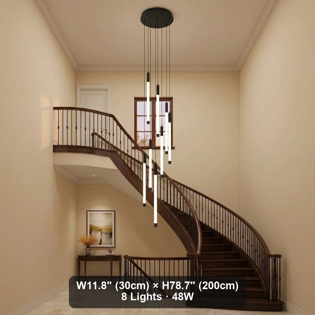 YOOGEE statement chandelier for dining room and foyer lighting