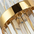 Vera Modern Gold Crystal Wall Sconce for Bedroom & Living Room