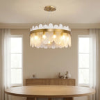 Luxury ceiling chandelier for upscale American home interiors