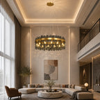 Contemporary chandelier lighting fixture for luxury home decor