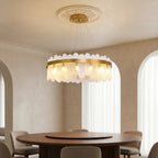 YOOGEE statement chandelier for dining room and foyer lighting