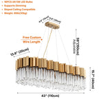 YOOGEE modern pendant light for kitchen island lighting