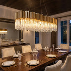Luxury pendant lighting fixture for dining room and kitchen island