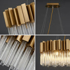 Luxury pendant lighting fixture for dining room and kitchen island