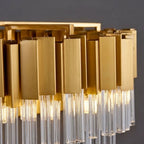 YOOGEE linear pendant light for kitchen and dining room lighting