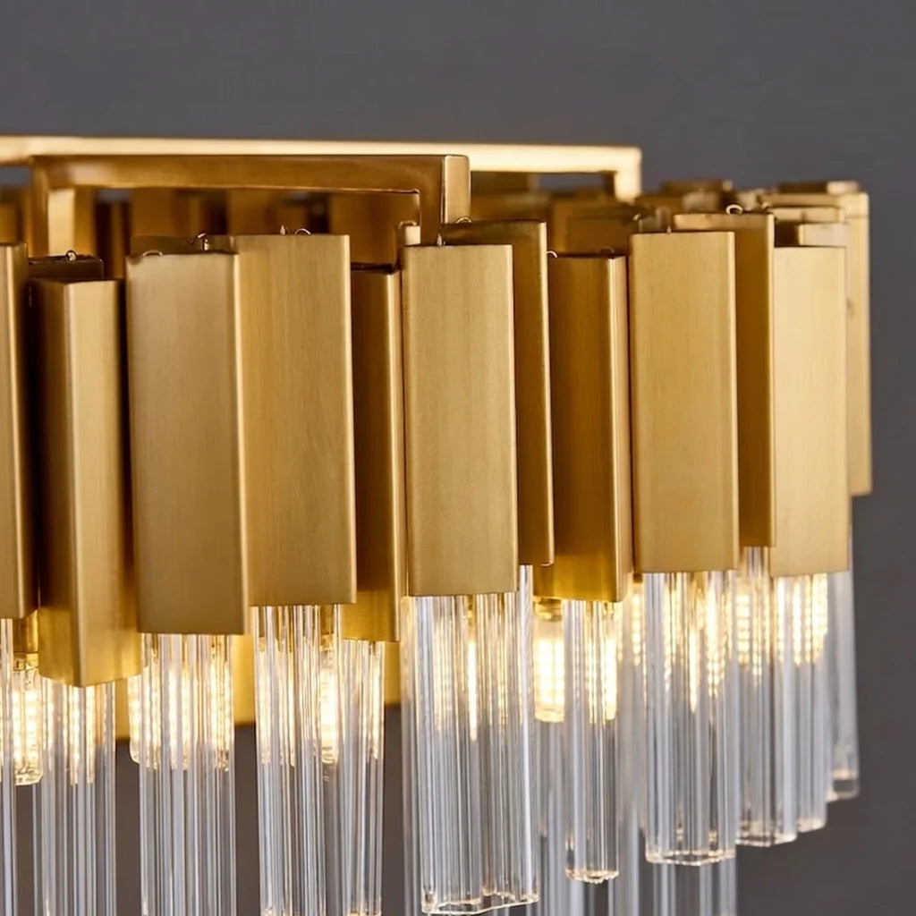 YOOGEE linear pendant light for kitchen and dining room lighting