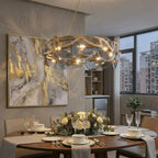 Contemporary chandelier lighting fixture for luxury home decor