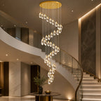 Contemporary chandelier lighting fixture for luxury home decor