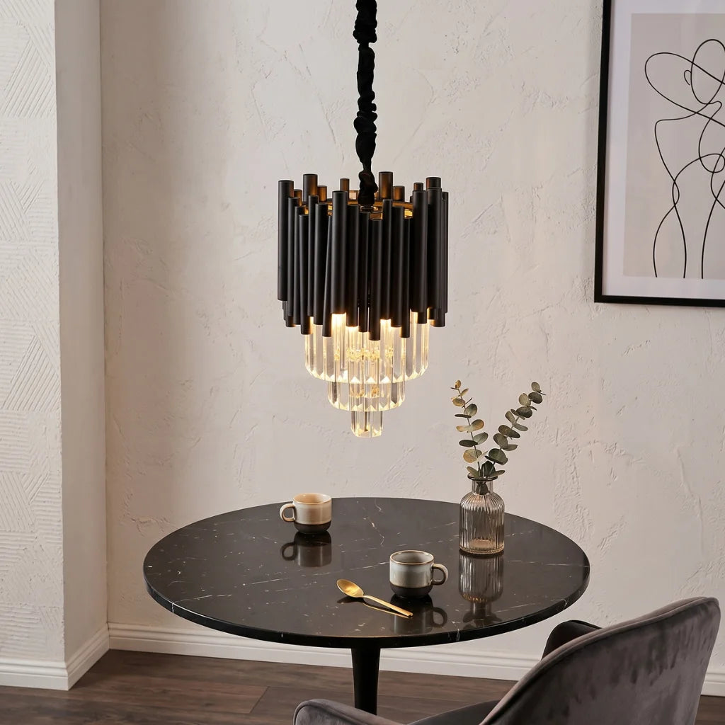 Luxury pendant lighting fixture for dining room and kitchen island