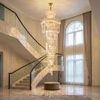 Luxury ceiling chandelier for upscale American home interiors