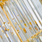 YOOGEE statement chandelier for dining room and foyer lighting