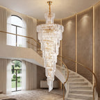 YOOGEE statement chandelier for dining room and foyer lighting