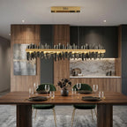 Contemporary chandelier lighting fixture for luxury home decor
